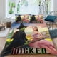 thumbnail image 2 of Wicked Conjunto de sábanas temático, trío de piezas, cómodo y amigable con la piel, diseño único, regalo de decoración para el hogar para familiares, amigos y fans,173X218cm, 2 of 6