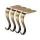 thumbnail image 1 of 4 Piezas De Soportes Para Medias Navideñas, Colgadores Para Medias Para Colgar Decoraciones, Color Bronce, 1 of 3