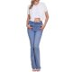 thumbnail image 2 of INSPIRE CHIC Chaqueta de punto de tweed para mujer de regreso a clases, manga corta, cuello redondo, cárdigan corto, blanco, talla S, 2 of 6