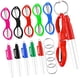 thumbnail image 1 of Tijeras Plegables Llavero Plata Metal Tijera Enfermera Pluma Conjunto Multicolor, 1 of 5