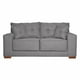 thumbnail image 1 of Sofa Versa 2 Cuerpos Tela Gris Medio, 1 of 5