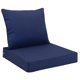 thumbnail image 1 of Juego de cojines para asiento exterior Favoyard impermeable 56x61 cm, 1 of 6