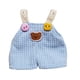 thumbnail image 5 of Lindo Mono De Muñeca Para Uso Diario, Ropa Para Cambiarse, Accesorio Para Fotos De Escena, Ropa De Muñeca Azul, 5 of 5