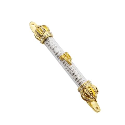 Bothyi - Mezuzah Scroll Door Decor Antiguo Regalo Judío Mezuzah Para Puerta Para Pared Hogar