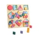 thumbnail image 2 of Rompecabezas De Madera Con Formas Para Niños, Juguetes únicos Para Jardín De Infantes, Sensoriales, Estilo De Aprendizaje Para Niños A, 2 of 5