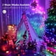 thumbnail image 4 of Guirnalda de luces navideñas BrizLabs, 20 m, 200 LED con control remoto RGB, 4 of 8