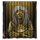 thumbnail image 1 of Cortina de ducha con diseño de Iron Maiden, banda de rock, con ganchos, tamaño 60 x 72 pulgadas, 1 of 3