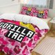 thumbnail image 1 of Pink Camo Gorilla Tag Comforter Set Soft 3 Pcs Twin Bedding Sets Thicken for All Season, 1 of 5