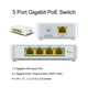 thumbnail image 5 of Conmutador PoE PROCET EN-S4P de 5 puertos Gigabit 60 W en total, 5 of 5