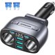 thumbnail image 1 of JOYROOM 7 en 1, divisor para encendedor de cigarrillos de 225 W con 2 tomas, 1 of 3
