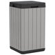 thumbnail image 1 of Contenedor de basura exterior vidaXL gris de polipropileno 80L, 1 of 9
