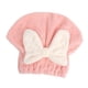 thumbnail image 3 of Gorro De Toalla Para Secar El Cabello, Gorro De Baño Para La Cabeza, Toalla De Baño Para Cabello Rizado, Pelo Largo, Rosa, 3 of 3