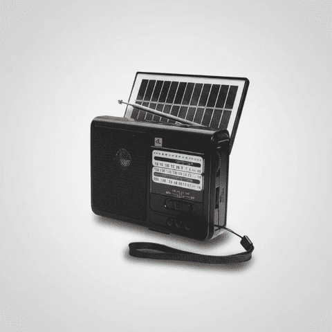 Digilife - Radio Solar Recargable Am/Fm/Sw Usb Tf C/Linterna