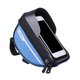 thumbnail image 4 of Bolsa De Marco Frontal De Bicicleta Ciclismo Bicicleta Impermeable Paquete De Estuche Para Teléfono Azul, 4 of 5
