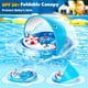 thumbnail image 4 of Flotador LAYVIC para piscina para bebés con toldo con protección solar UPF50+, 4 of 6