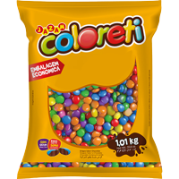 Chocolate Coloreti Mini Jazam, Bolsa 1 Kg, Torta