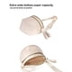 thumbnail image 5 of Bandolera FEIBOON espaciosa riñonera de nailon para mujer, color beige, 5 of 6