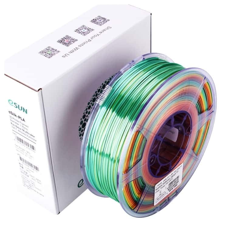 Esun - Filamento Pla Seda Arcoiris 1kg | Filamentos