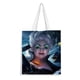 thumbnail image 1 of Ursula Bolso de tela con estampado de lienzo para mujer, bolsa de compras reutilizable y estética, con cremallera interior, regalo para mujer,38*45cm., 1 of 6