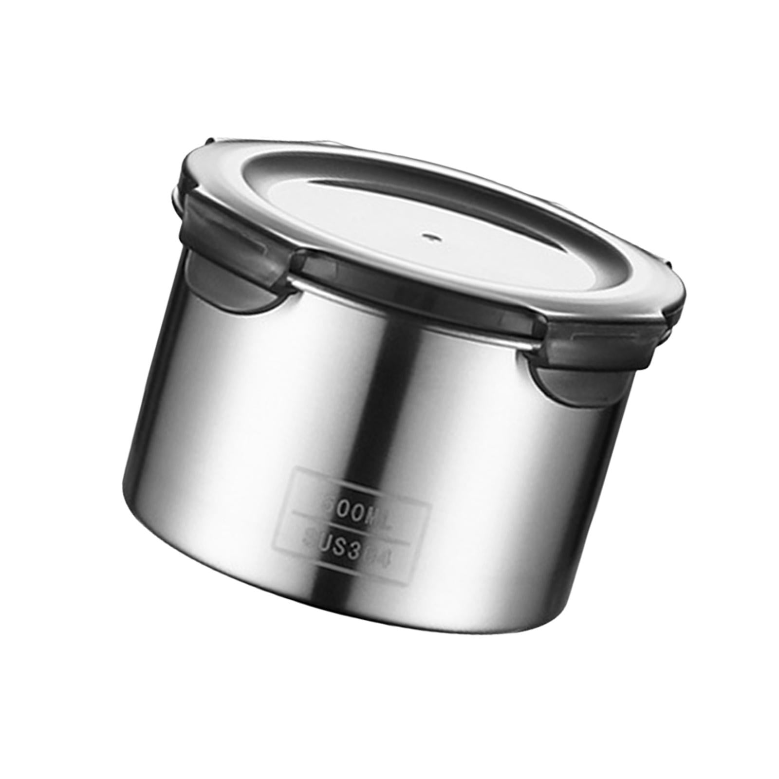 Bothyi - Recipiente Hermético De Acero Inoxidable 304, Portátil, Reutilizable Para Té, Caramelo, Azúcar, 500ml