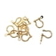 thumbnail image 3 of 10 Uds hebillas de abrazadera de carga en forma de arco, grillete de arco de Metal resistente DIY, grillete de cadena para bolsos, mochilas, Oro, 3 of 5
