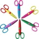 thumbnail image 1 of 6-Piece Scissors Set: Craft Supplies for Teachers, Scrapbooking, Photo Albums, Children & Art - Different Patterns for Home & Office Use, 1 of 4