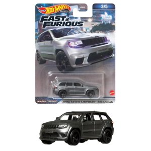 Auto Fundido A Presión Hot Wheels Jeep Grand Cherokee Trackhawk 1:64