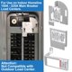 thumbnail image 2 of Kit de bloqueo de generador compatible con GenCap con Square D Homeline, 2 of 7