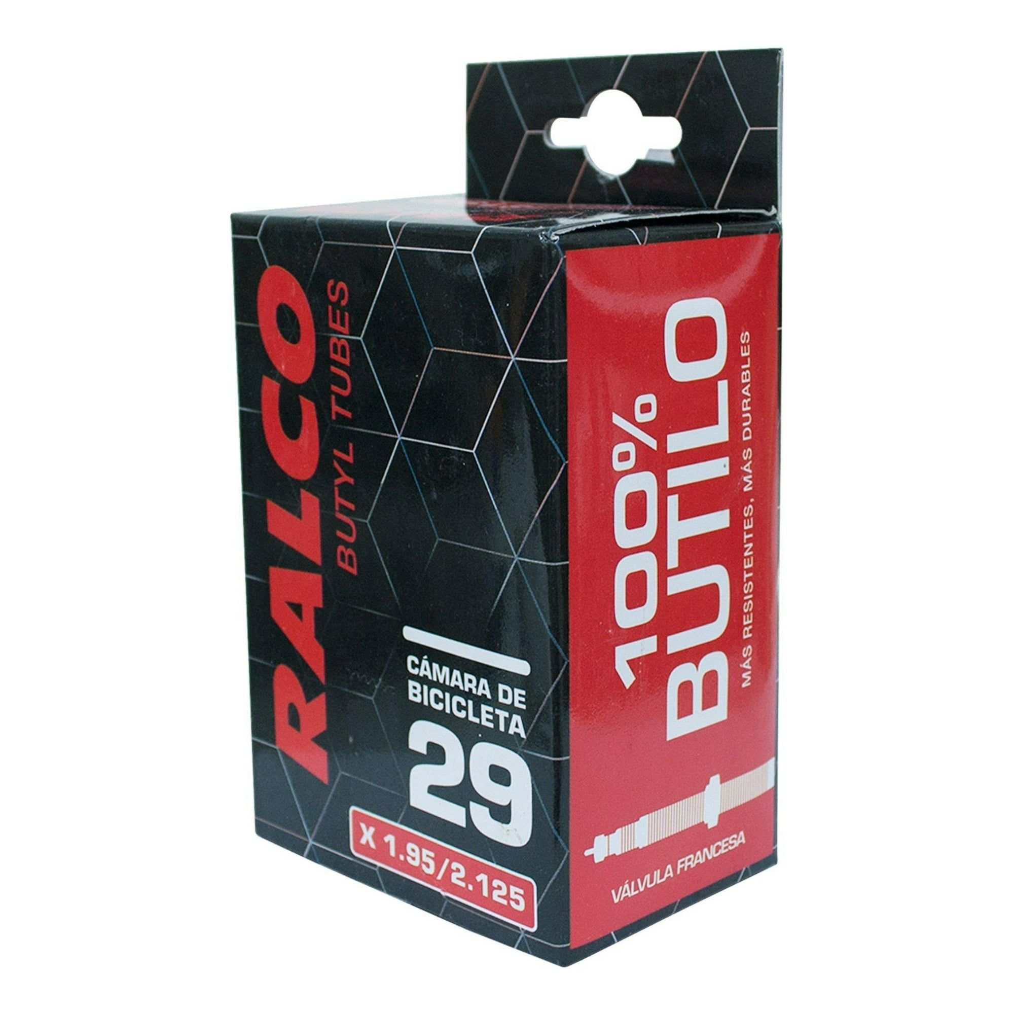 Cámara Bicicleta Ralco Aro 29 X 1.95/2.125 V Francesa Butilo