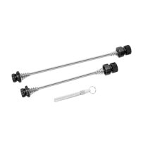 Magideal - Liberación Rápida De Bicicletas, Palanca De Perno De Clip De Cubo De Rueda, Ejes De Liberación Rápida, Reemplazo De Mantenimiento, Kit De Eje De Bicic Negro