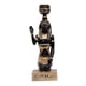thumbnail image 1 of Resina Antiguo Egipto Candelero Candelabro Estatua Mesa Cena Decoración B, 1 of 5