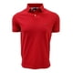 thumbnail image 1 of Polo Tommy Hilfiger Regular Fit Stretch para hombre rojo, 1 of 3