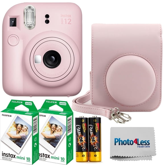 Cámara Instax Mini 12 Instant Film Blossom Pink
