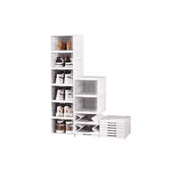 Genérico - Zapatera Plegable Organizador 6 Niveles Firme