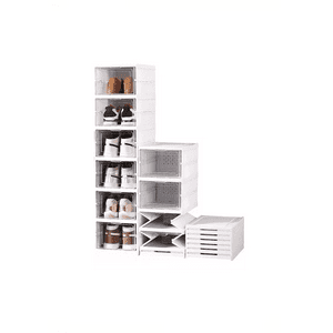 Genérico - Zapatera Plegable Organizador 6 Niveles Firme