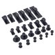thumbnail image 1 of Juego de pestañas PDR Black Plague 24 piezas 9‑83 mm Redondas y Pliegues, 1 of 2