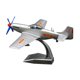 thumbnail image 4 of Modelo De Avión P51 De Simulación A Escala 1:48 Con Base De Exhibición Para El Hogar, La Oficina Y El Dormitorio, Color Rojo, 4 of 5