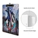 thumbnail image 3 of Devil May Cry Portapapeles de acrílico A4, tamaño carta estándar, carpeta con clip 31.8x 21.5CM para estudiantes, profesores y oficina, 3 of 6