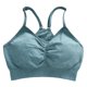 thumbnail image 5 of Traje De Yoga Para Mujer Pantalones Cortos Crop Top Mangas Largas Pantalones De Entrenamiento Traje Gimnasio Sujetador M, 5 of 5