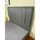thumbnail image 3 of Cama 2 Plazas Franjas 150x190cm Incluye Base + Respaldo Gris Medio Lino, 3 of 3
