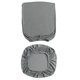 thumbnail image 1 of Silla De Computadora De Oficina Fundas De Asiento De Silla Giratoria Estirable Gris, 1 of 3