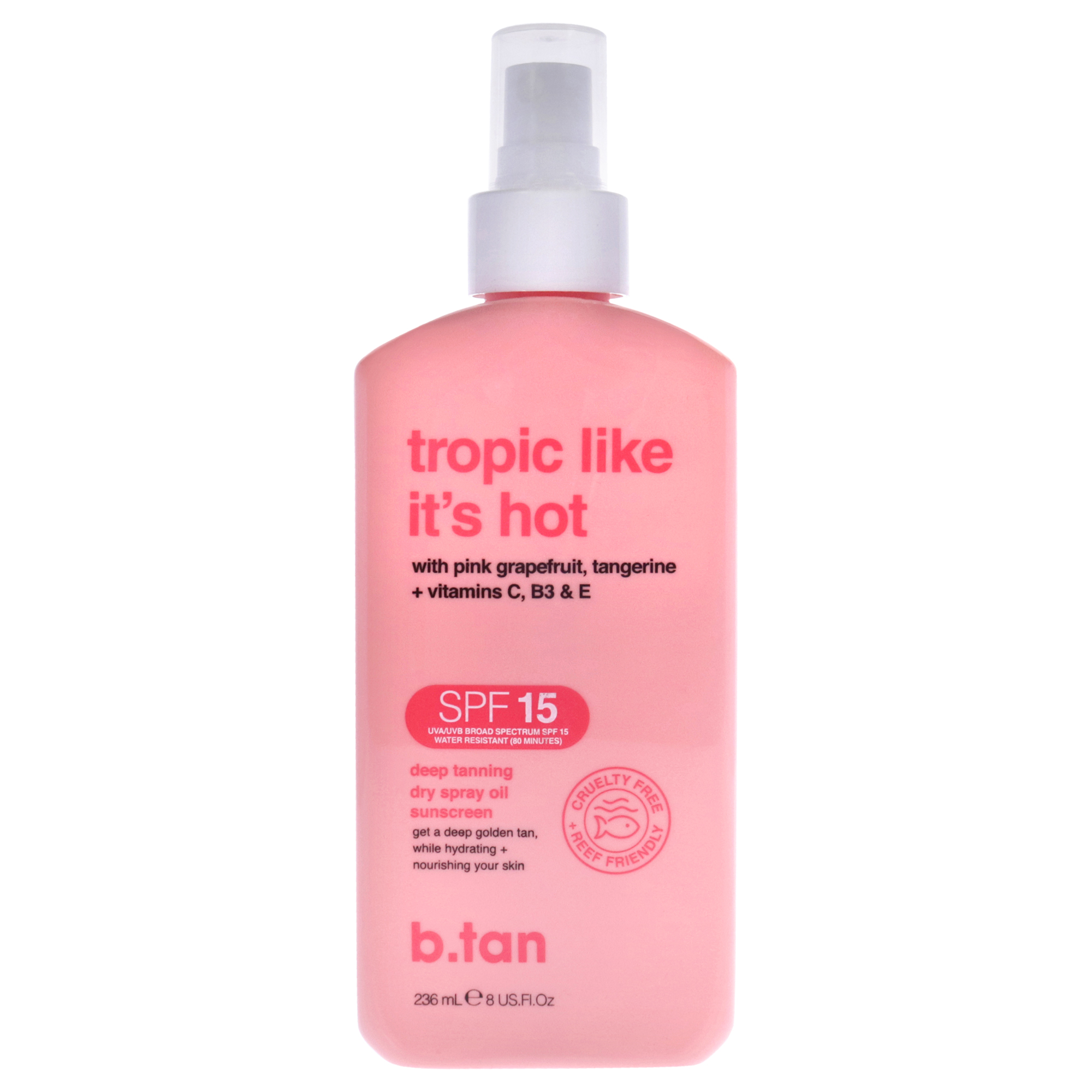 Protector Solar B.Tan Tropic Like Its Hot Spf 15 240Ml Unisex
