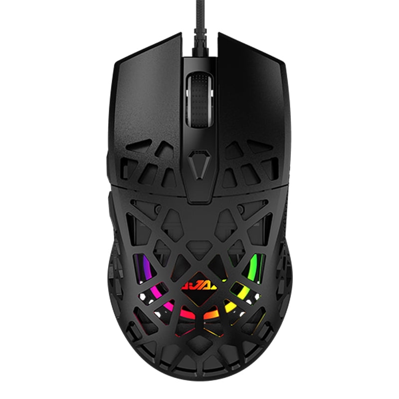 Mouse Gamer Rgb 12.600 Dpi – Ajazz Aj339 Negro