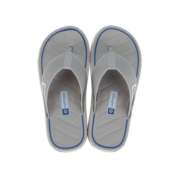 Sandalia Hombre Blanco/Gris Malaga Cartago