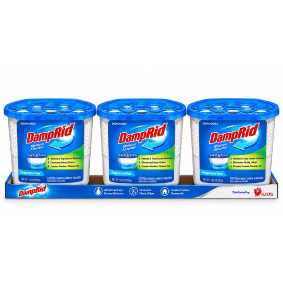Deshumidificador ILIOS 298 g Pack de 3 Sin Fragancia