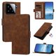 thumbnail image 1 of Funda Billetera Delgada para Xiaomi 15 con Ranuras y Soporte Marrón, 1 of 6