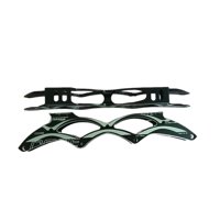 Ioensy - 2X Marco De Patines De Velocidad Con Accesorios Marco De Repuesto De Patines En Línea De Aleación Para 4X100