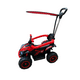 thumbnail image 2 of Auto a Batería y carro empuje con Toldo y Barra direccional Rojo, 2 of 2