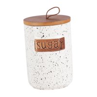 Magideal - Recipiente De Cerámica Para Almacenamiento, Tarro De Cerámica Con Sello Portátil, Encimera, Decoración De Cocina, Tarro De Almacenamiento De Alimentos Azúcar