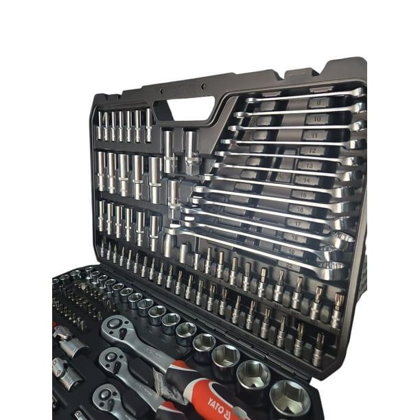 Juego De Dados Yato 216 Pcs Yt-38841 Kit De Herramientas | Lider